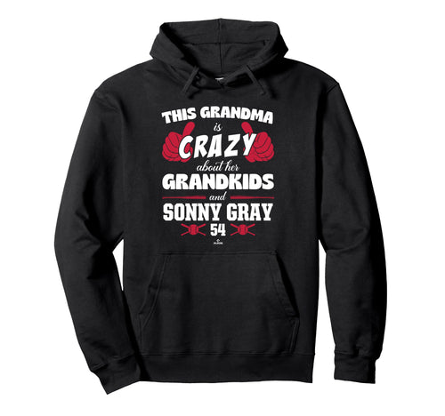 Grandma Crazy Sonny Gray St Louis Hoodie - Minimalist Print Men Women - T-Shirt, Sweatshirt, Hoodie