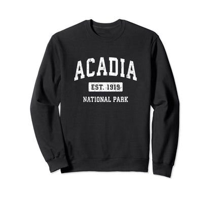 Acadia National Park Sports Sweatshirt - Casual Everyday Wear for Adults - T-Shirt, Sweatshirt, Hoodie