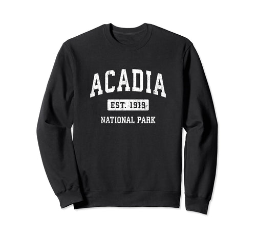 Acadia National Park Sports Sweatshirt - Casual Everyday Wear for Adults - T-Shirt, Sweatshirt, Hoodie