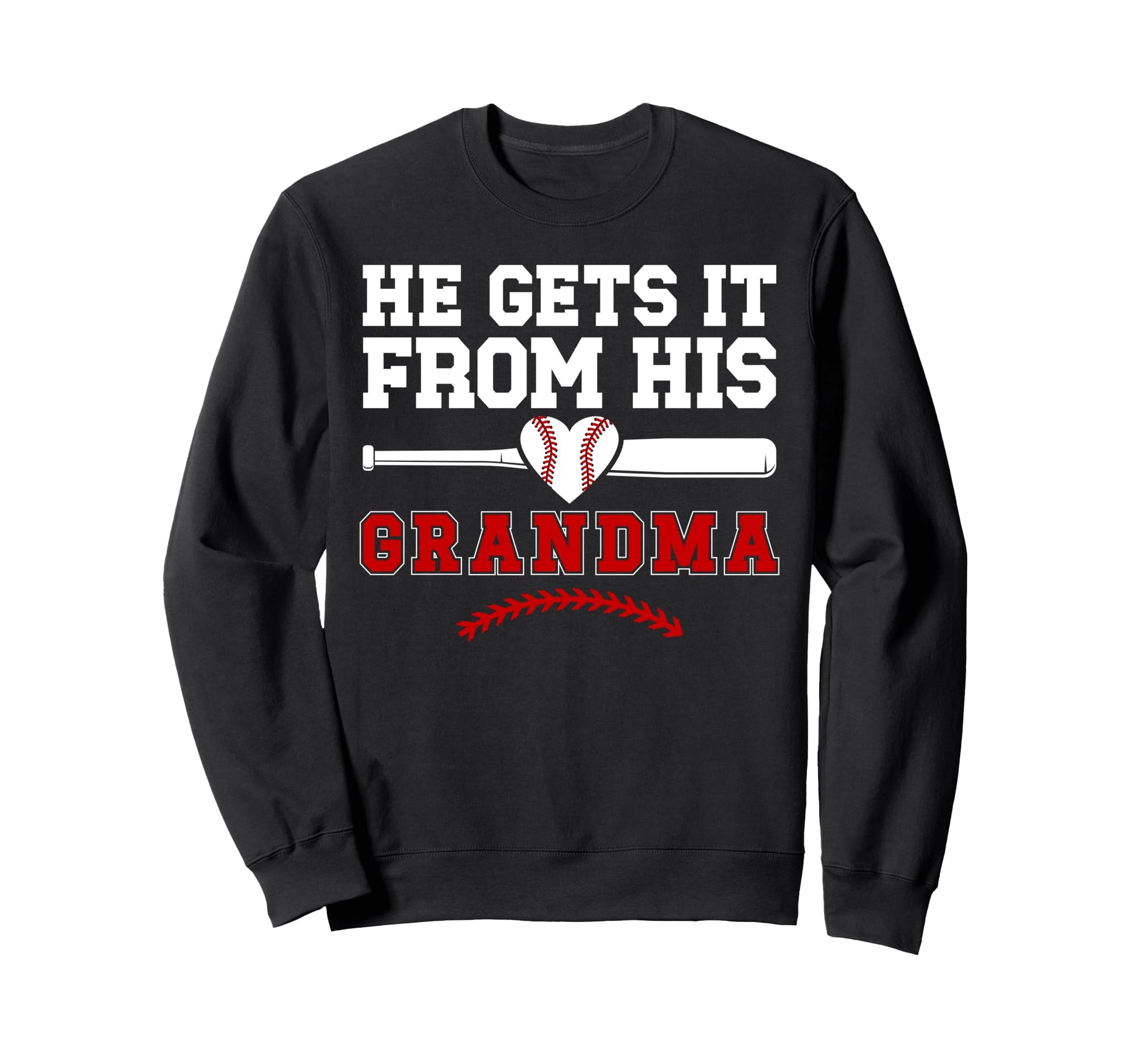 Proud Baseball Grandma Baseball Sweatshirt - Streetwear Style Unisex - T-Shirt, Sweatshirt, Hoodie