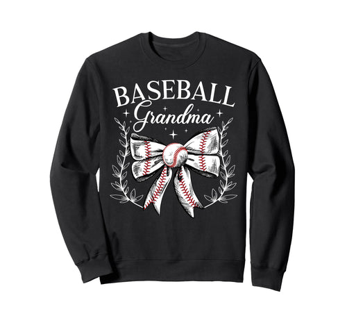 Baseball Grandma Baseball Player Sweatshirt - Streetwear Style Unisex - T-Shirt, Sweatshirt, Hoodie