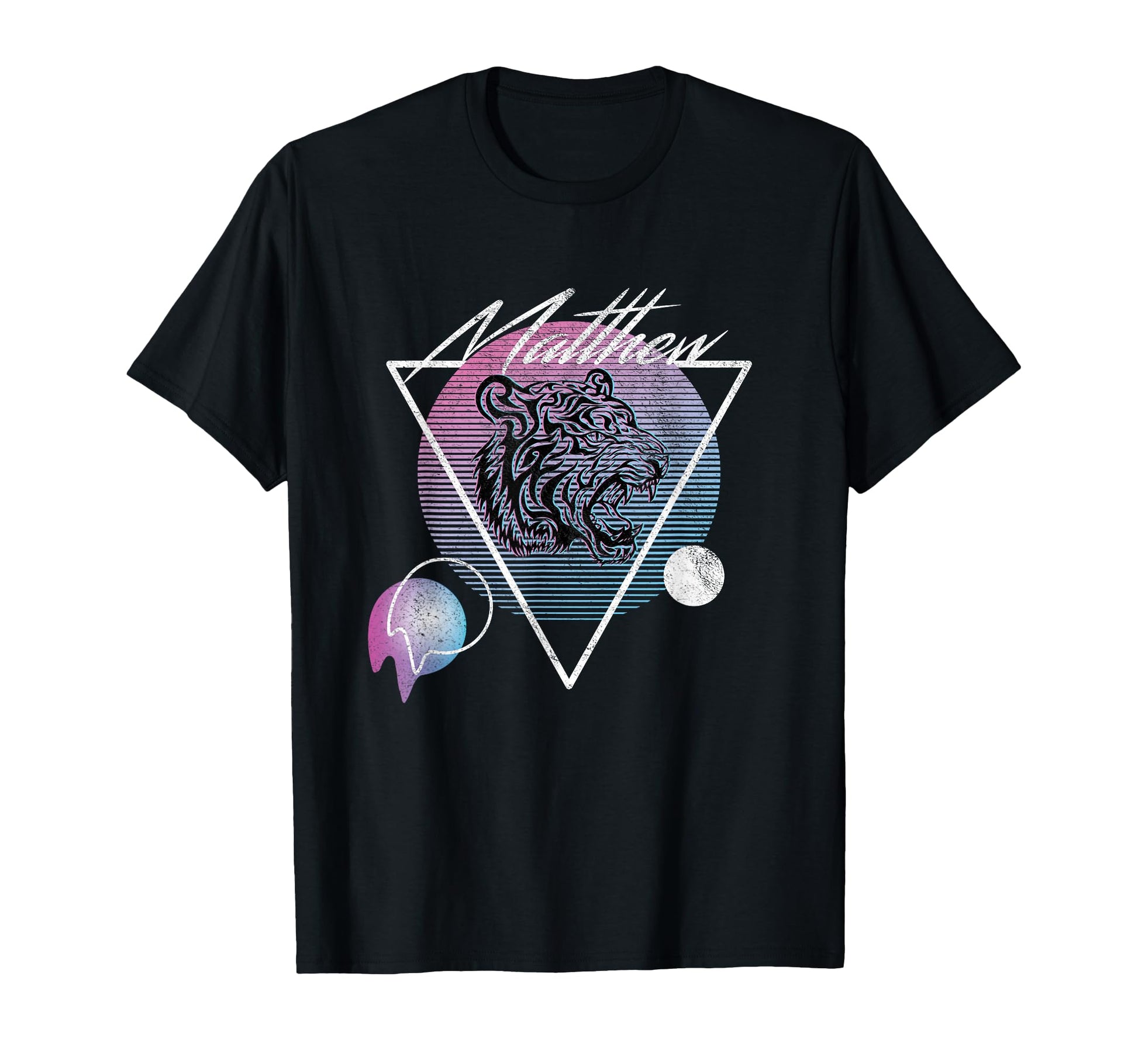 Matthew Name Vaporwave Aesthetic Art T-Shirt - Streetwear Style for Adults - T-Shirt, Sweatshirt, Hoodie