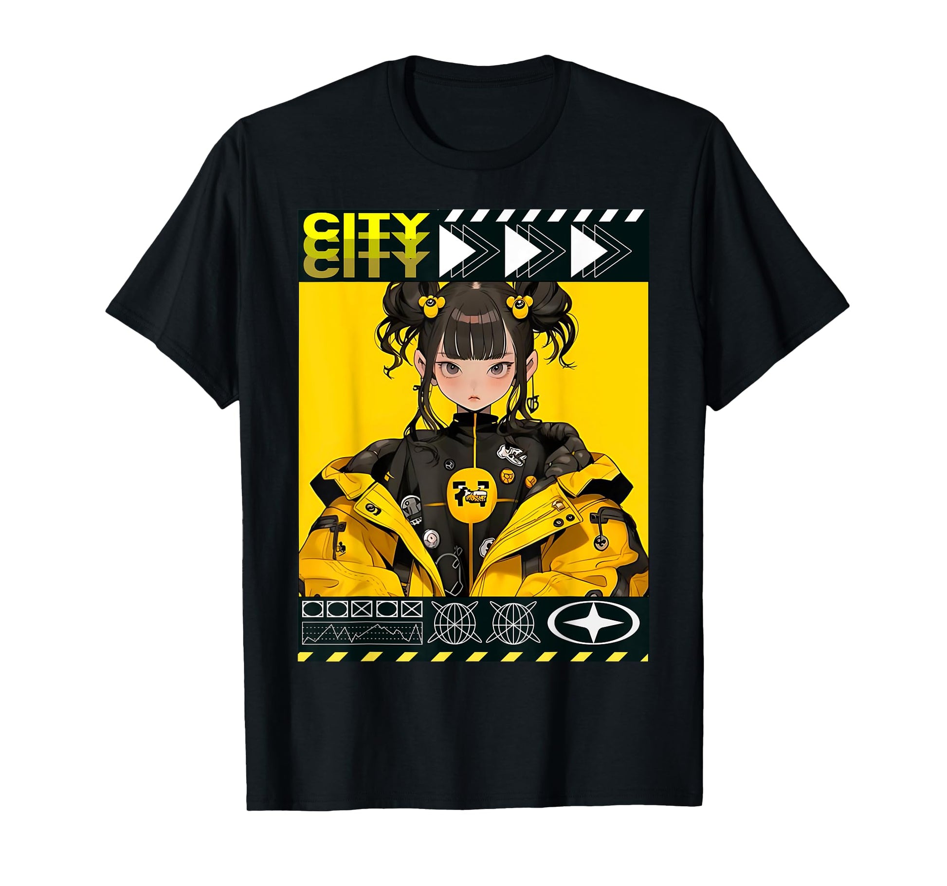 Anime Manga Cyberpunk Japanese T-Shirt - Novelty Apparel for Adults - T-Shirt, Sweatshirt, Hoodie