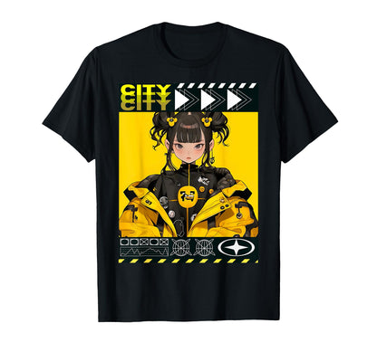 Anime Manga Cyberpunk Japanese T-Shirt - Novelty Apparel for Adults - T-Shirt, Sweatshirt, Hoodie