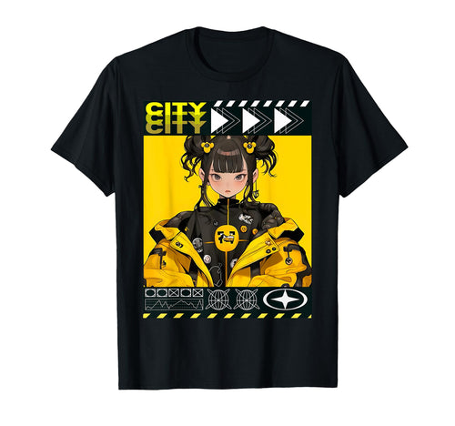 Anime Manga Cyberpunk Japanese T-Shirt - Novelty Apparel for Adults - T-Shirt, Sweatshirt, Hoodie
