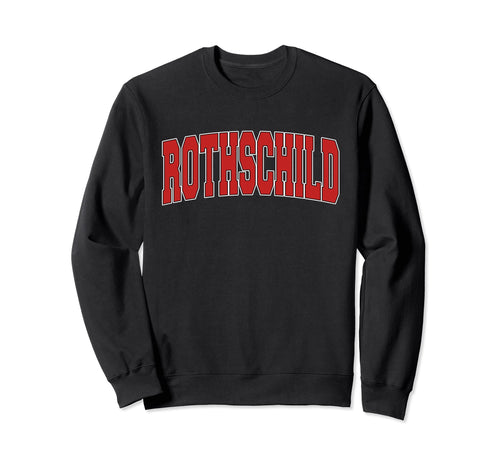 Rothschild Wi Wisconsin Varsity Usa Sweatshirt - Custom Art Print Unisex - T-Shirt, Sweatshirt, Hoodie