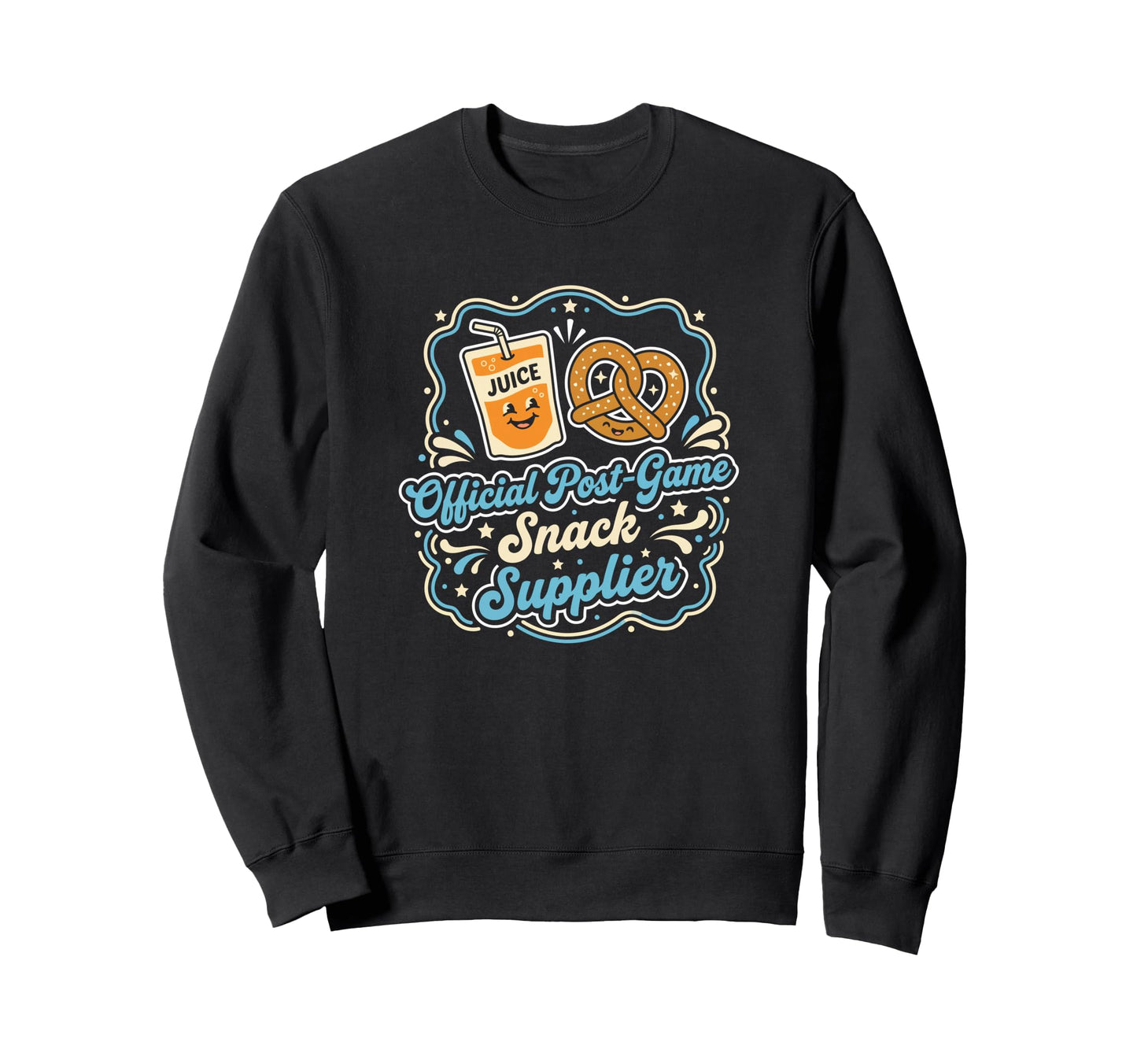 Post Game Snack Supplier T Ball Team Sweatshirt - Novelty Apparel Unisex - T-Shirt, Sweatshirt, Hoodie