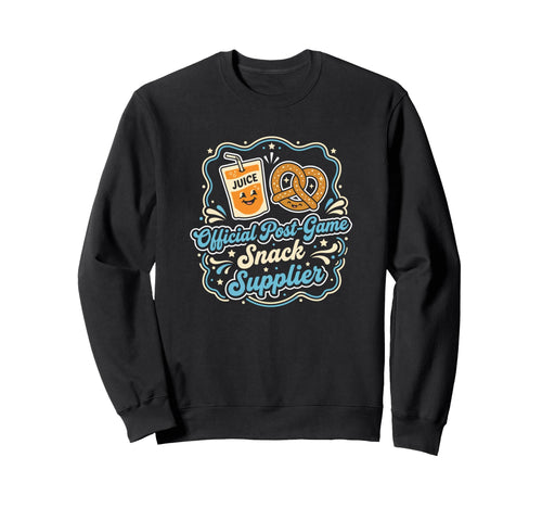 Post Game Snack Supplier T Ball Team Sweatshirt - Novelty Apparel Unisex - T-Shirt, Sweatshirt, Hoodie