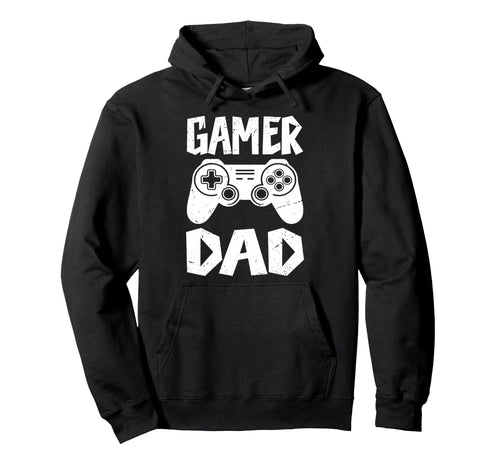 Funny Gamer Dad Fathers Day 2025 Hoodie - Aesthetic Graphic for Adults - T-Shirt, Sweatshirt, Hoodie