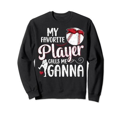 My Favorite Baseball Player Ganna Sweatshirt - Custom Art Print for Adults - T-Shirt, Sweatshirt, Hoodie