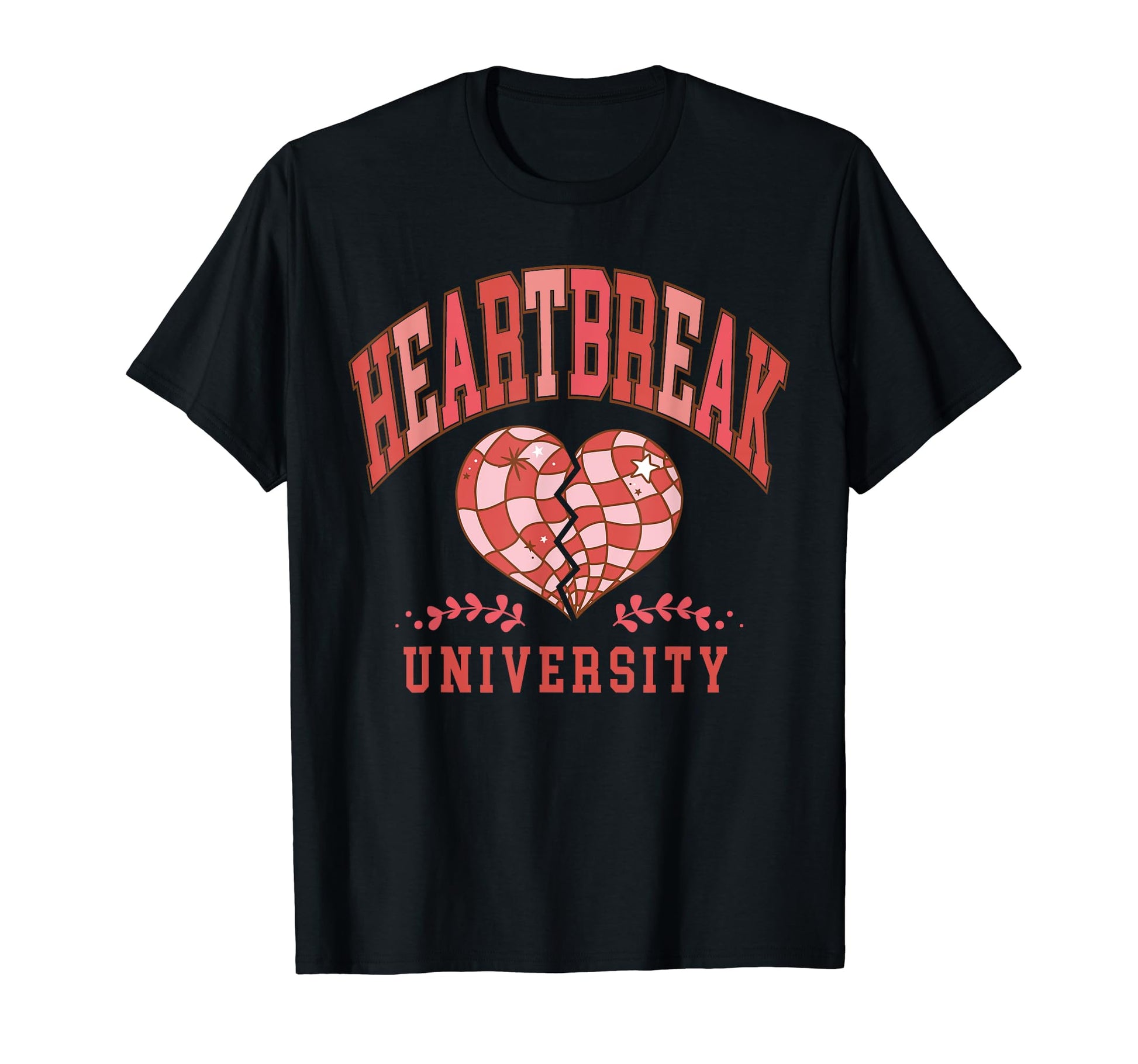 Heartbreak University Valentines Day T-Shirt - Unique Graphic for Adults - T-Shirt, Sweatshirt, Hoodie