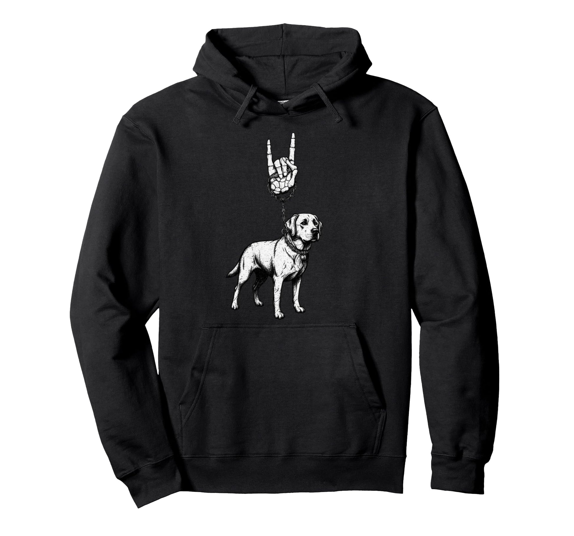 Labrador Retriever Lab Dog 90S Alt Metal Hoodie - Unique Graphic for Adults - T-Shirt, Sweatshirt, Hoodie