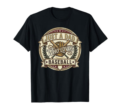 Baseball Dad Funny Sports Father T-Shirt - Novelty Apparel for Adults - T-Shirt, Sweatshirt, Hoodie