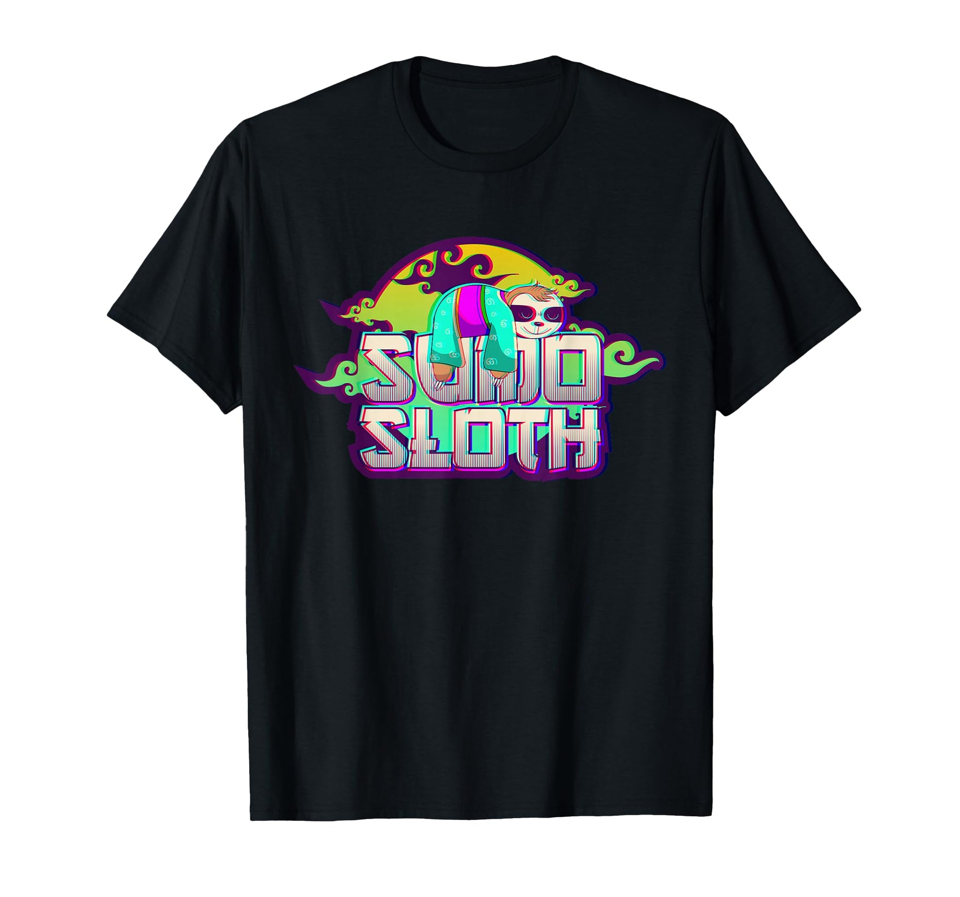 Sumo Sloth Funny Japanese Sumo Wrestler T-Shirt - Trendy Graphic Men Women - T-Shirt, Sweatshirt, Hoodie