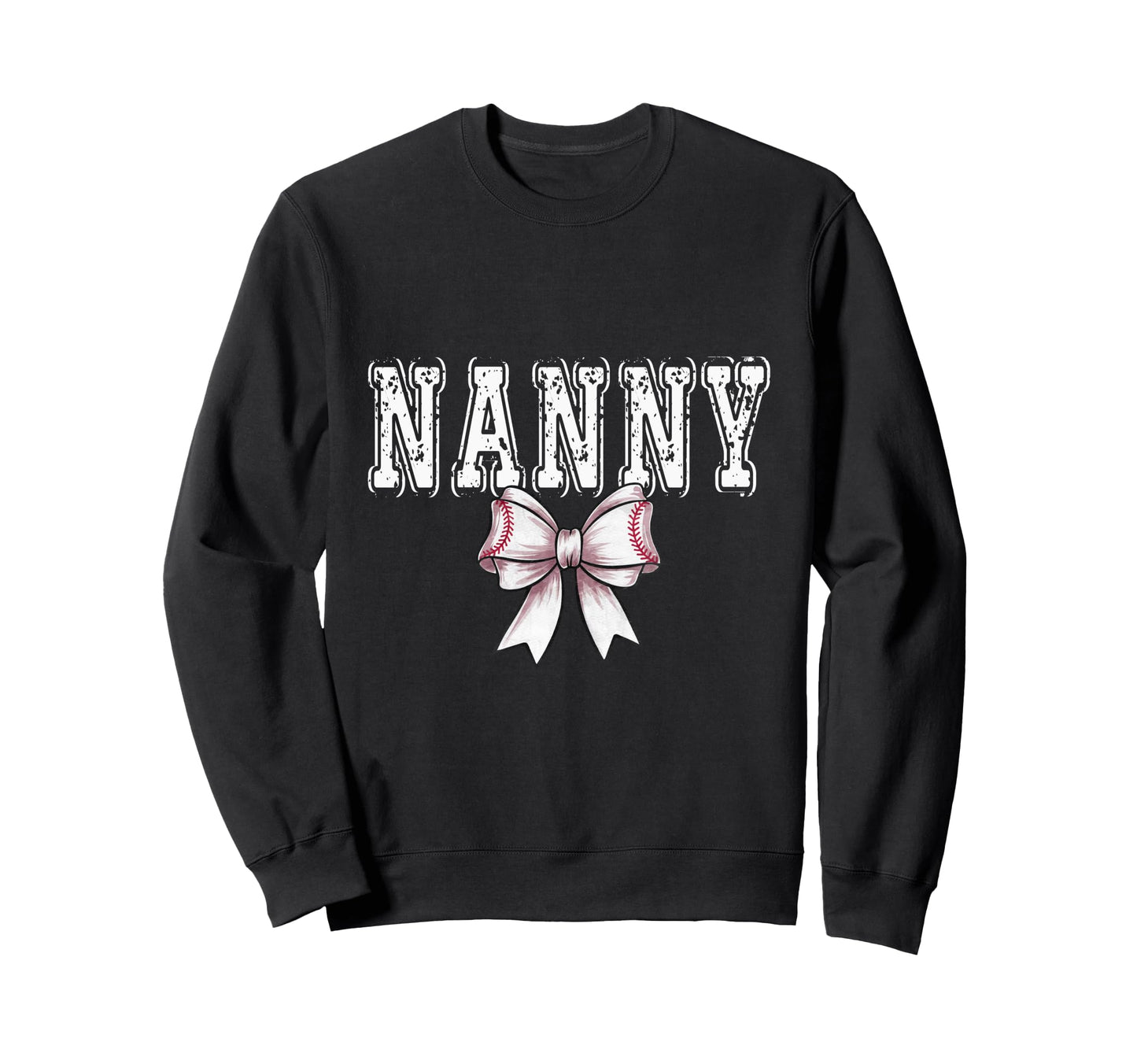 Coquette Baseball Nanny Spirit Sweatshirt - Fun Novelty Design Men Women - T-Shirt, Sweatshirt, Hoodie