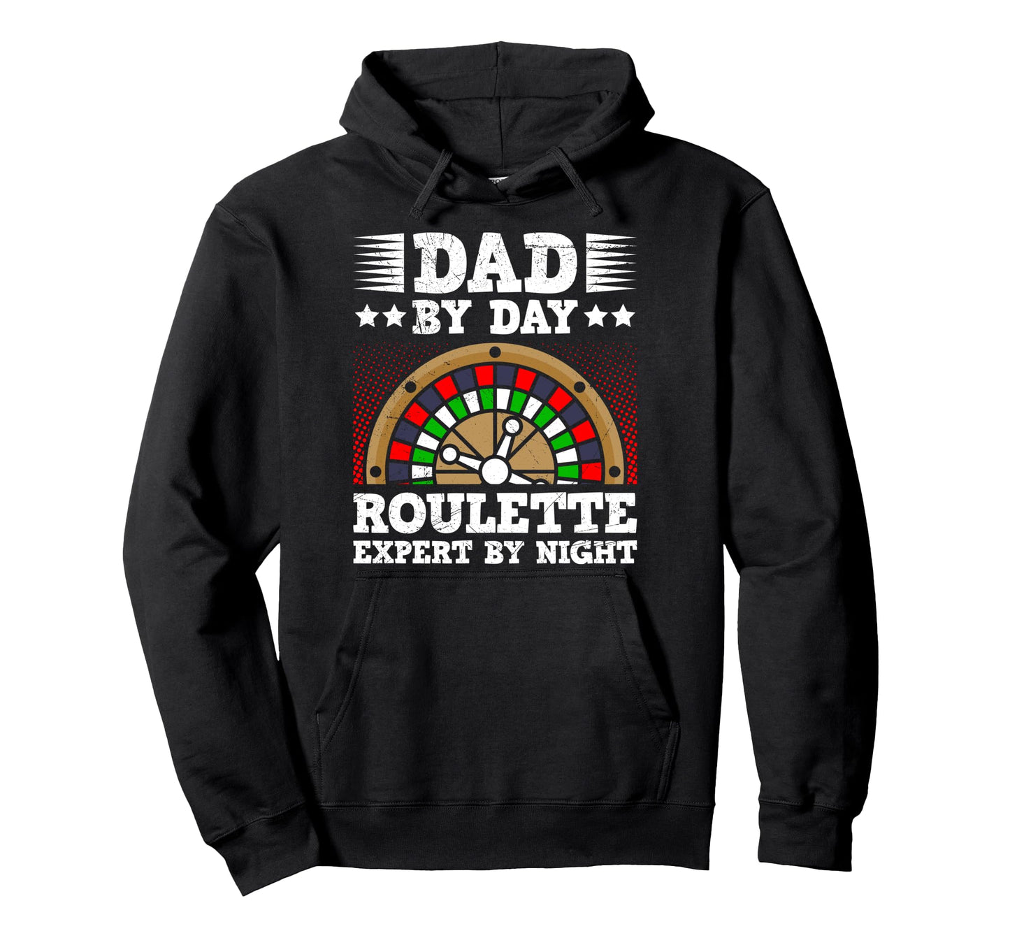 Roulette Player Dad Day Night Hoodie - Aesthetic Graphic Men Women - T-Shirt, Sweatshirt, Hoodie