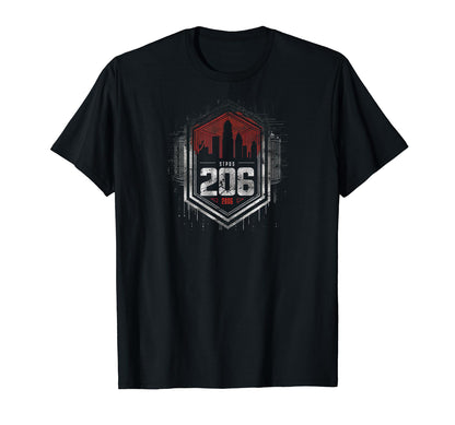 206 Grit 90S Grunge Urbandecay Mens T-Shirt - Novelty Apparel for Adults - T-Shirt, Sweatshirt, Hoodie
