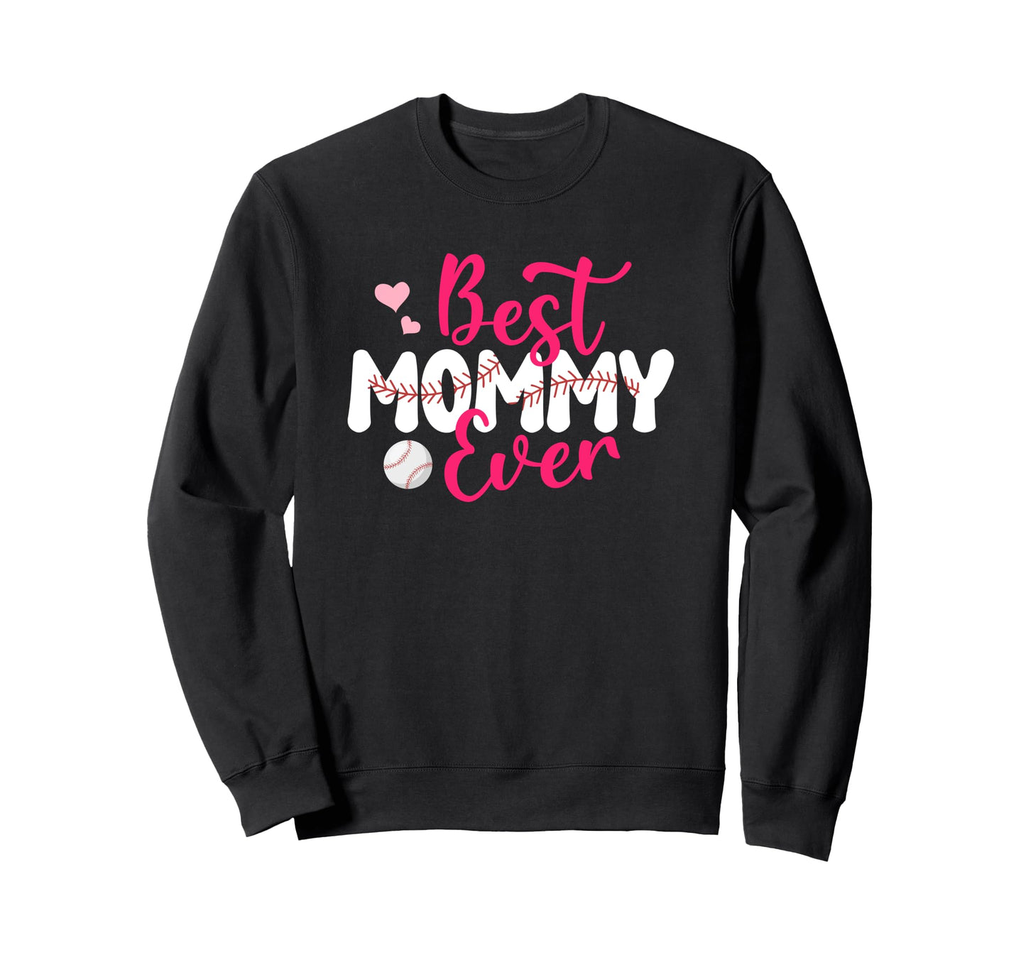 Proud Baseball Mom Funny Sweatshirt - Fun Novelty Design for Adults - T-Shirt, Sweatshirt, Hoodie