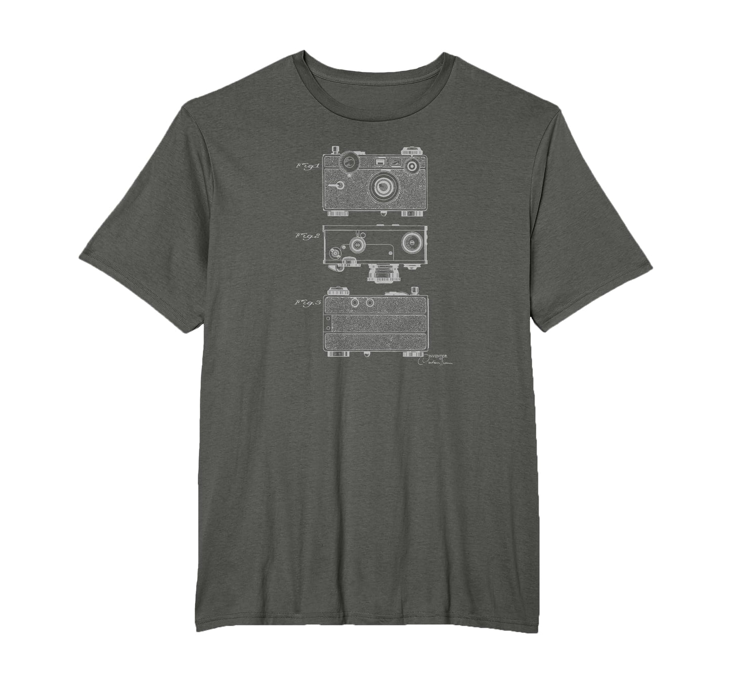 Argus Camera Diagram Mechanical T-Shirt - Graphic Print Unisex - T-Shirt, Sweatshirt, Hoodie