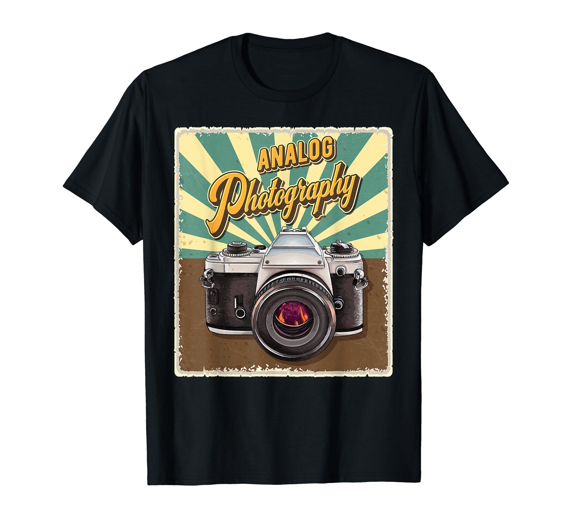 Nostalgia Analog Photography Camera T-Shirt - Graphic Print Men Women - T-Shirt, Sweatshirt, Hoodie