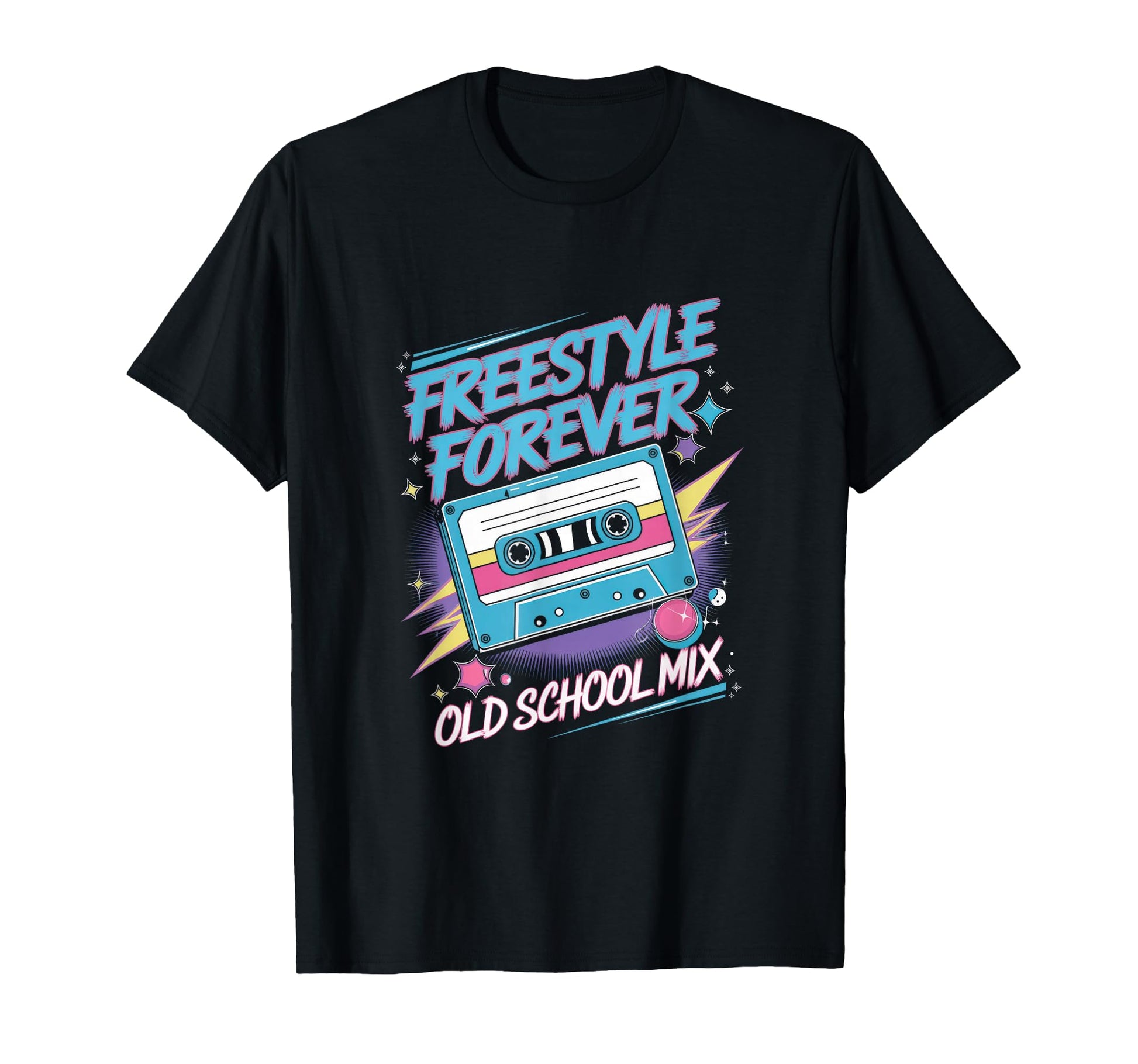 Freestyle Forever Old School Mix T-Shirt - Novelty Apparel Men Women - T-Shirt, Sweatshirt, Hoodie