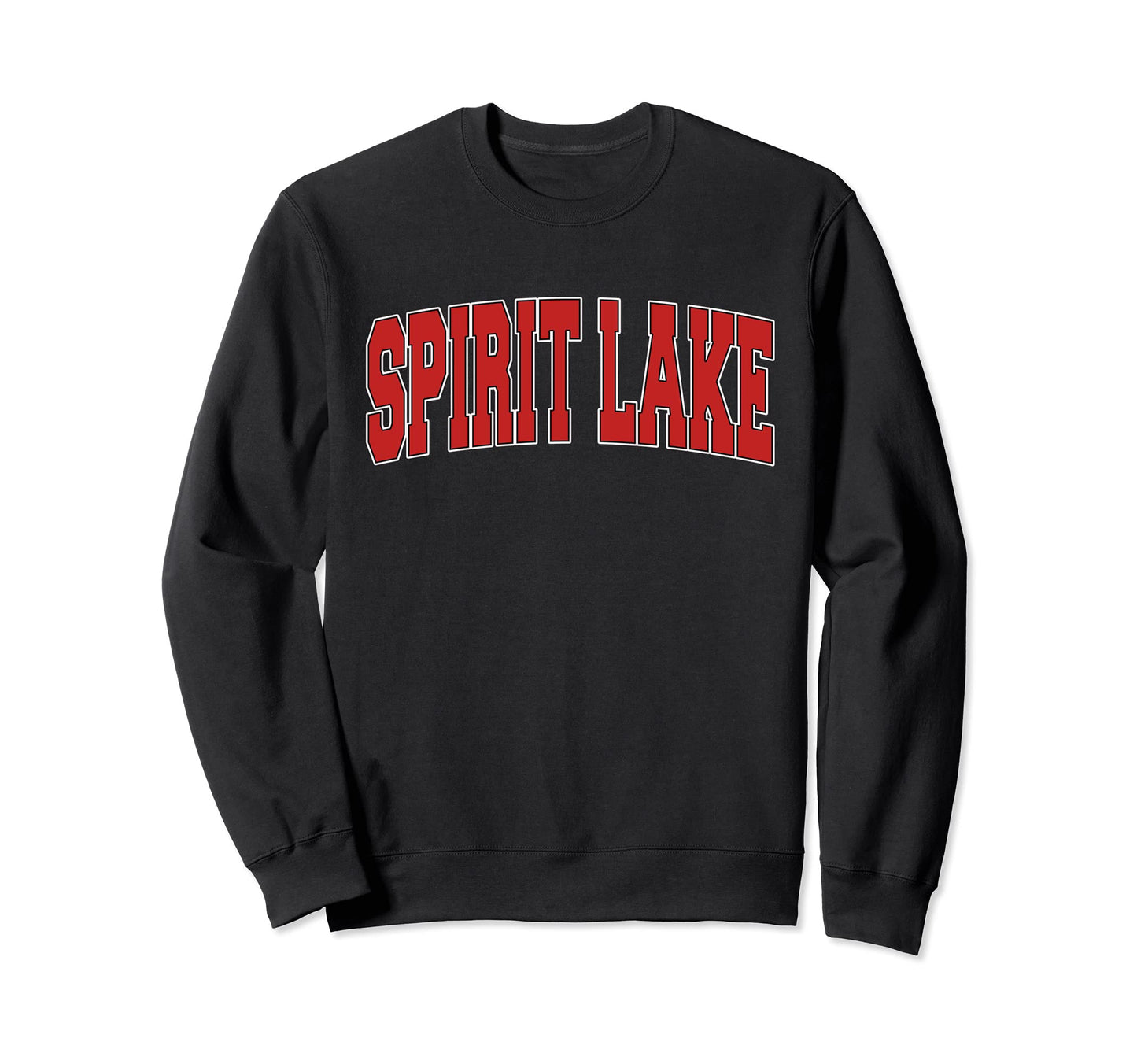 Spirit Lake Ia Iowa Varsity Sweatshirt - Casual Everyday Wear for Adults - T-Shirt, Sweatshirt, Hoodie