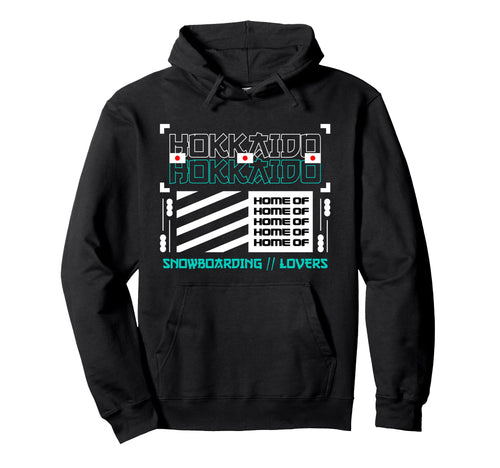 Hokkaido Snowboard Japan Anime Aesthetic Hoodie - Trendy Graphic Unisex - T-Shirt, Sweatshirt, Hoodie