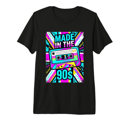 90S Cassette Tape Geometric T-Shirt - Casual Everyday Wear Men Women - T-Shirt, Sweatshirt, Hoodie