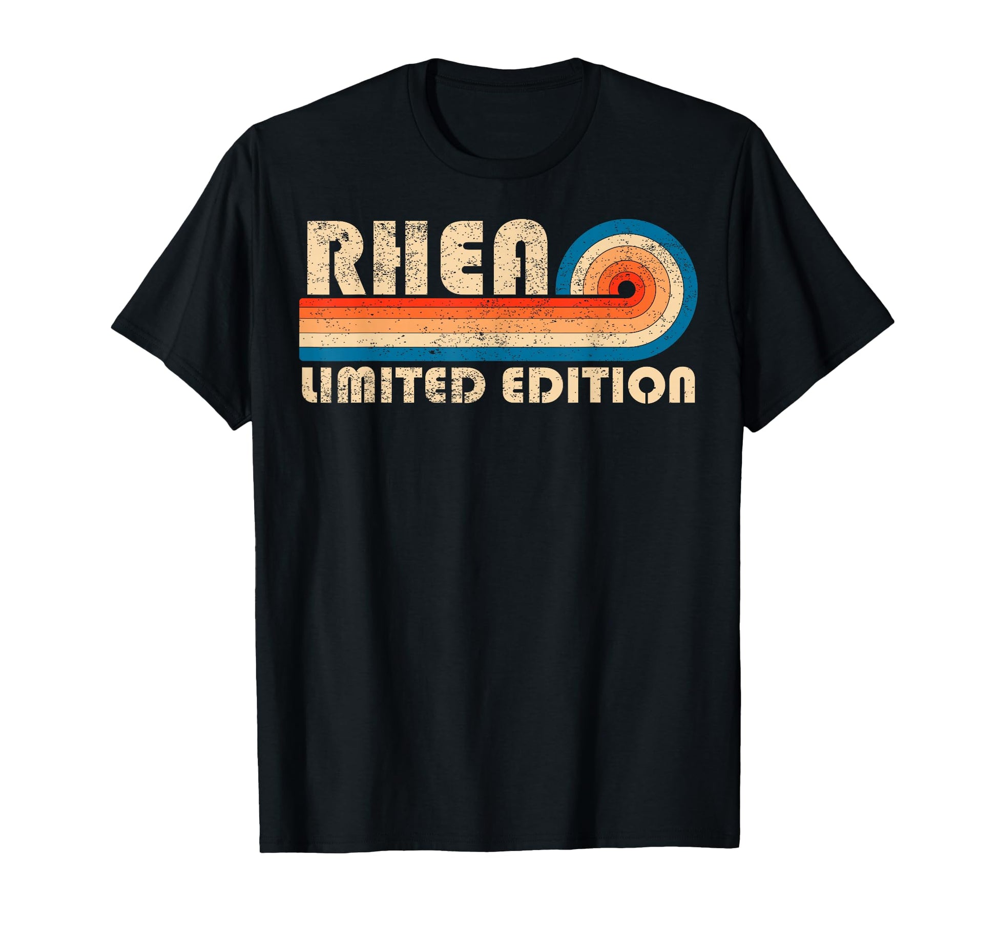 Rhea 70S 80S Sunset Stripe T-Shirt - Streetwear Style for Adults - T-Shirt, Sweatshirt, Hoodie