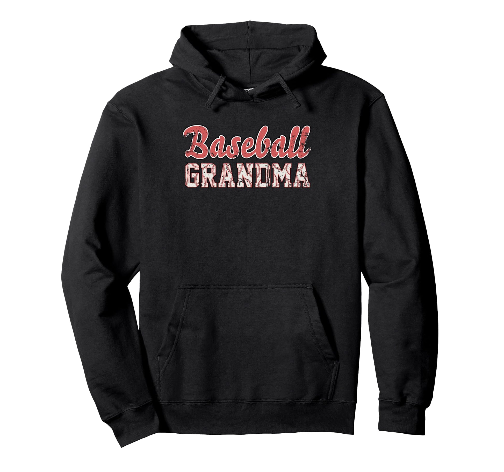 Baseball Grandma Funny Sport Hoodie - Graphic Print Men Women - T-Shirt, Sweatshirt, Hoodie