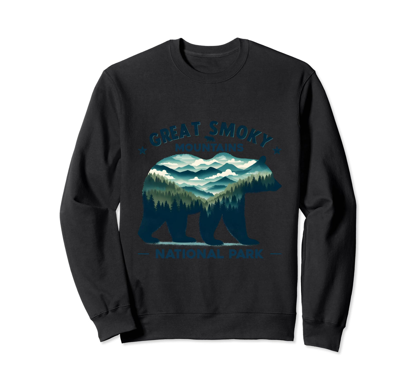 Great Smoky Mountains National Park Sweatshirt - Unique Graphic Men Women - T-Shirt, Sweatshirt, Hoodie