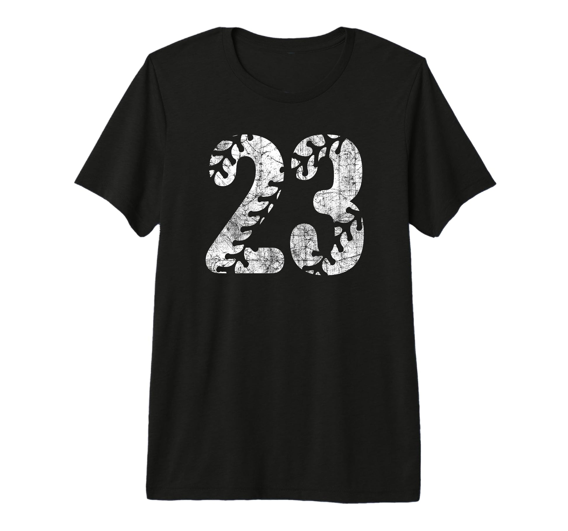 Baseball Softball Mom 23 Number 23 T-Shirt - Trendy Graphic for Adults - T-Shirt, Sweatshirt, Hoodie