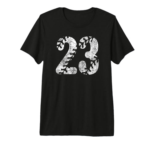 Baseball Softball Mom 23 Number 23 T-Shirt - Trendy Graphic for Adults - T-Shirt, Sweatshirt, Hoodie