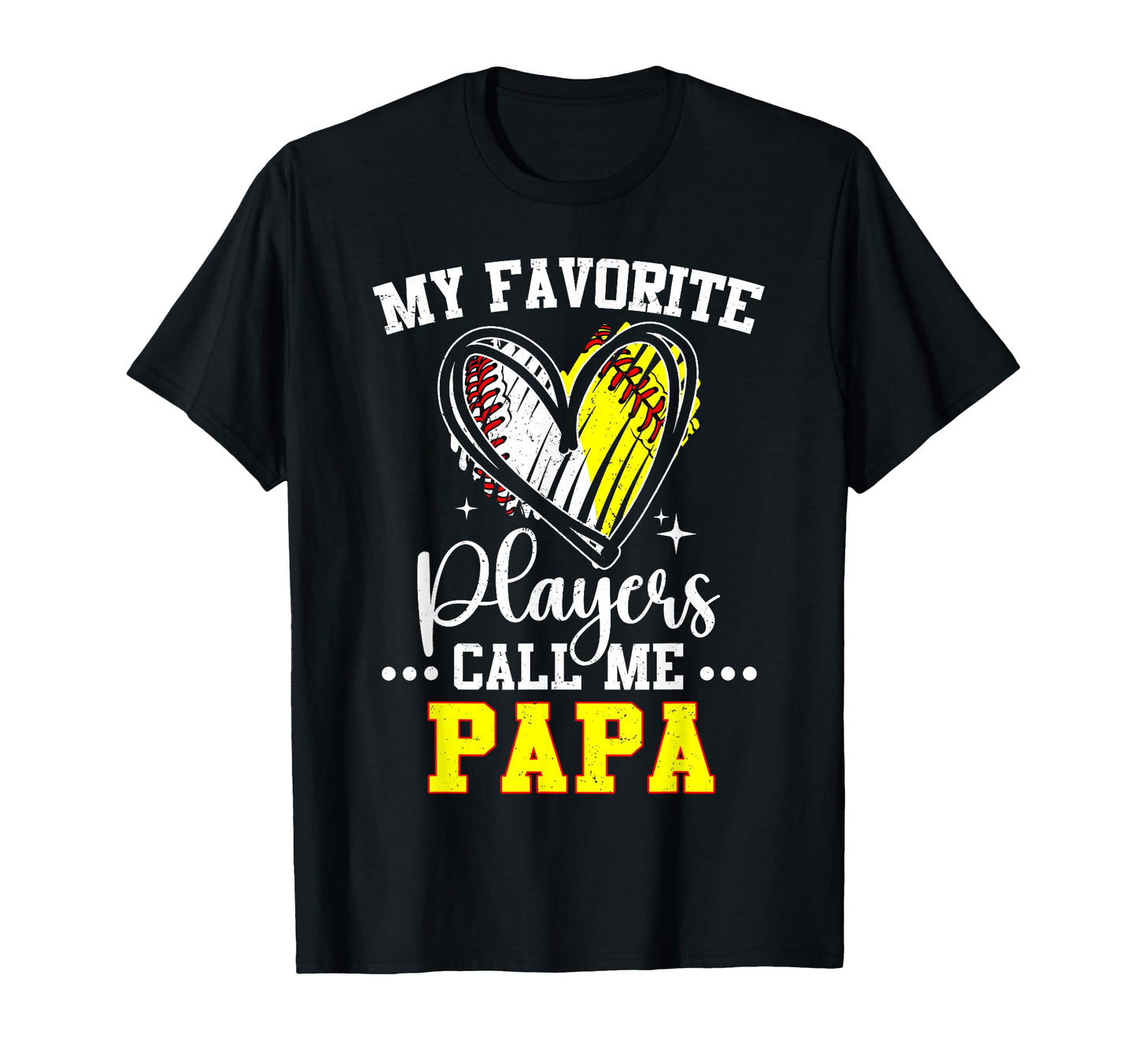 My Favorite Baseball Softball T-Shirt - Casual Everyday Wear Unisex - T-Shirt, Sweatshirt, Hoodie