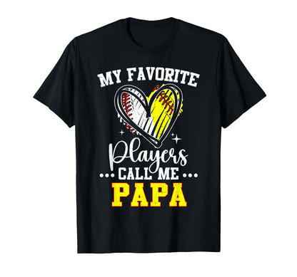 My Favorite Baseball Softball T-Shirt - Casual Everyday Wear Unisex - T-Shirt, Sweatshirt, Hoodie