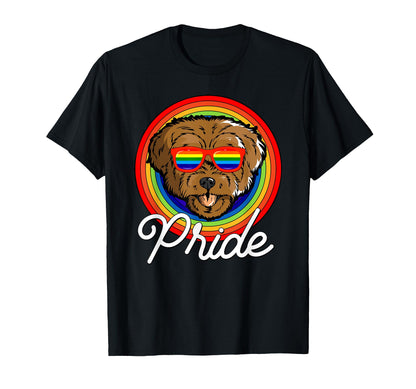 Havanese Lgbt Pride Dog Rainbow T-Shirt - Unique Graphic for Adults - T-Shirt, Sweatshirt, Hoodie