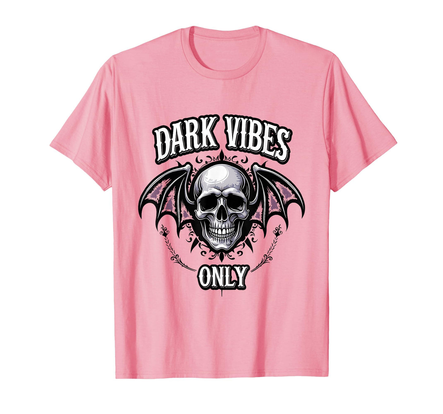 Dark Vibes Only Gothic Aesthetic T-Shirt - Novelty Apparel for Adults - T-Shirt, Sweatshirt, Hoodie