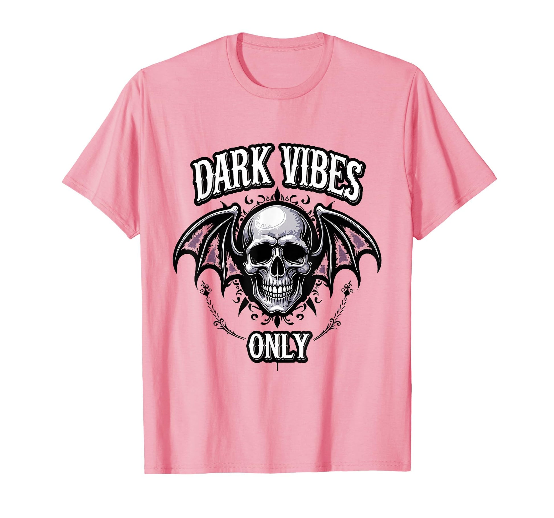 Dark Vibes Only Gothic Aesthetic T-Shirt - Novelty Apparel for Adults - T-Shirt, Sweatshirt, Hoodie