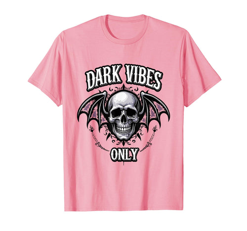 Dark Vibes Only Gothic Aesthetic T-Shirt - Novelty Apparel for Adults - T-Shirt, Sweatshirt, Hoodie