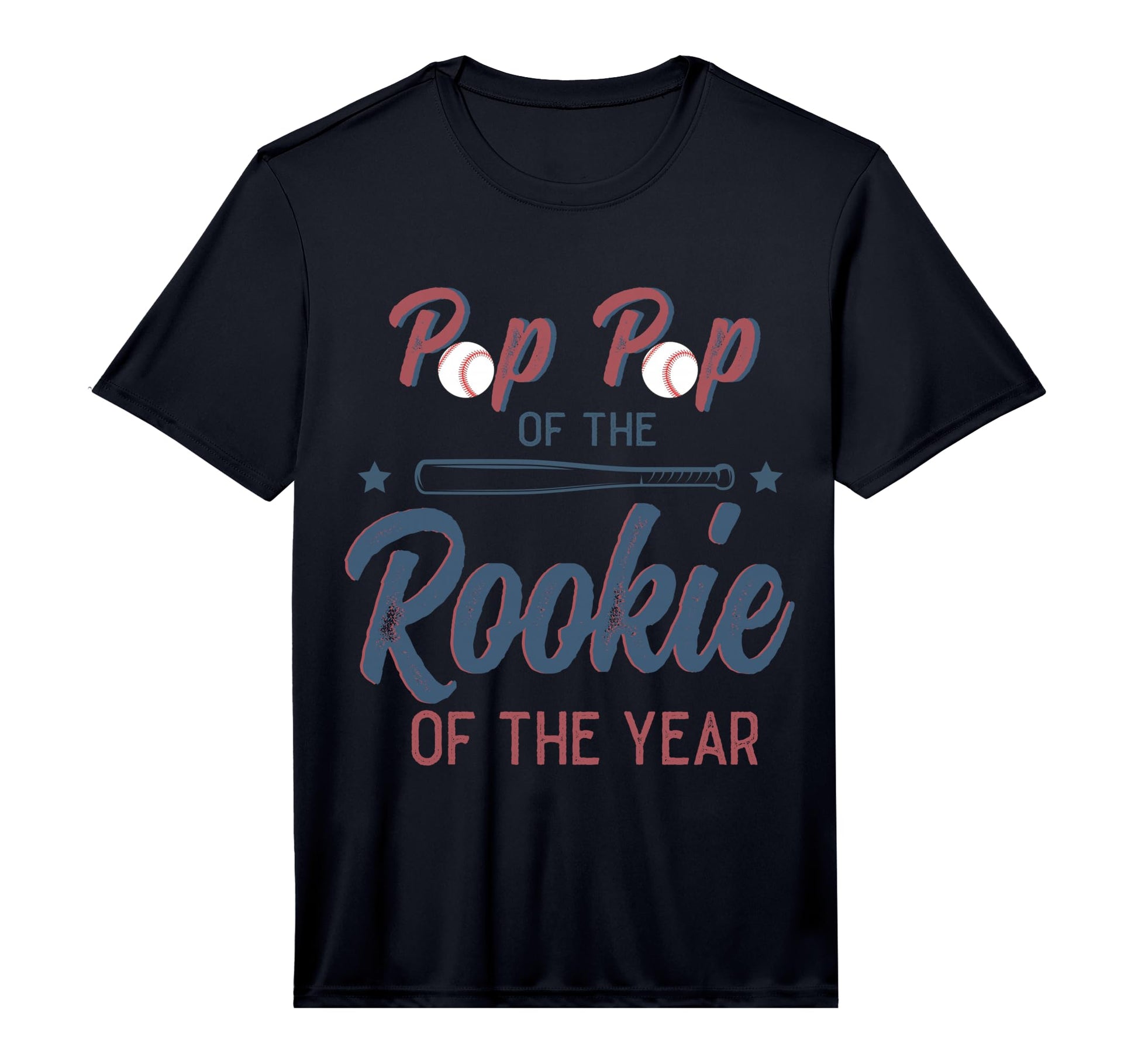 Mens Pop Pop Baseball First Birthday T-Shirt - Trendy Graphic Men Women - T-Shirt, Sweatshirt, Hoodie