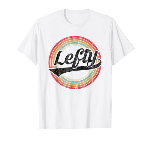Lefty Left Handed Proud Rainbow T-Shirt - Unique Graphic Unisex - T-Shirt, Sweatshirt, Hoodie