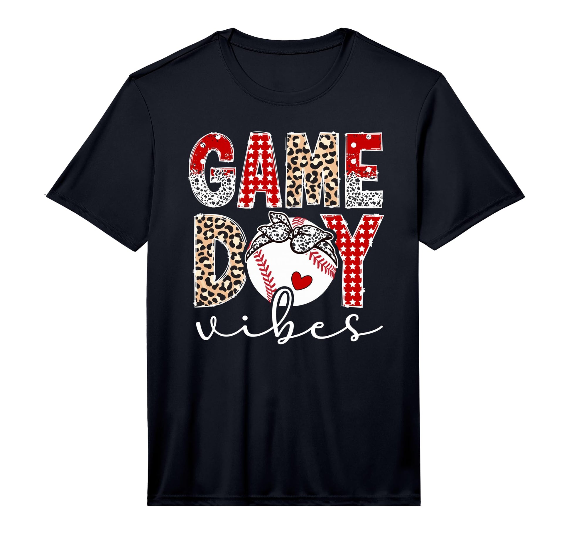 Game Day Vibes Baseball Game Day T-Shirt - Unique Graphic Men Women - T-Shirt, Sweatshirt, Hoodie