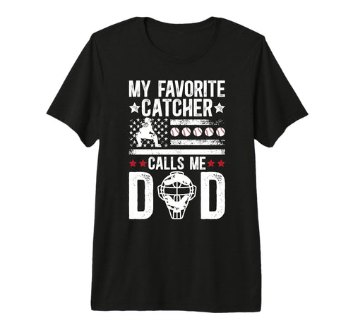 Mens My Favorite Baseball Catcher T-Shirt - Aesthetic Graphic Men Women - T-Shirt, Sweatshirt, Hoodie