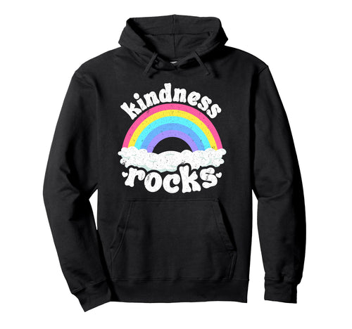Anti Bullying Hippie Teacher Rainbow Hoodie - Trendy Graphic Men Women - T-Shirt, Sweatshirt, Hoodie