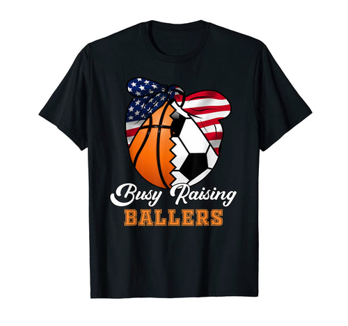 Basketball Soccer Gamer Mom Bandana T-Shirt - Fun Novelty Design Unisex - T-Shirt, Sweatshirt, Hoodie