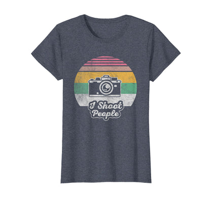 Funny Photographer Camera I Shoot T-Shirt - Streetwear Style Men Women - T-Shirt, Sweatshirt, Hoodie