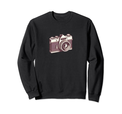 Photography Camera Sweatshirt - Casual Everyday Wear Men Women - T-Shirt, Sweatshirt, Hoodie