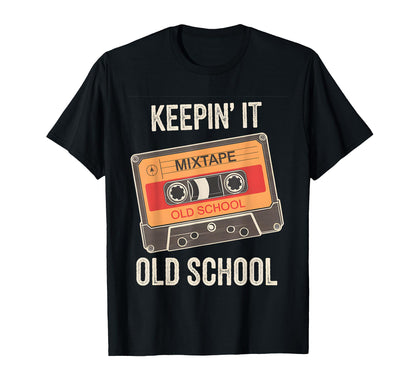 Old School Hip Hop 80S 90S T-Shirt - Fun Novelty Design for Adults - T-Shirt, Sweatshirt, Hoodie