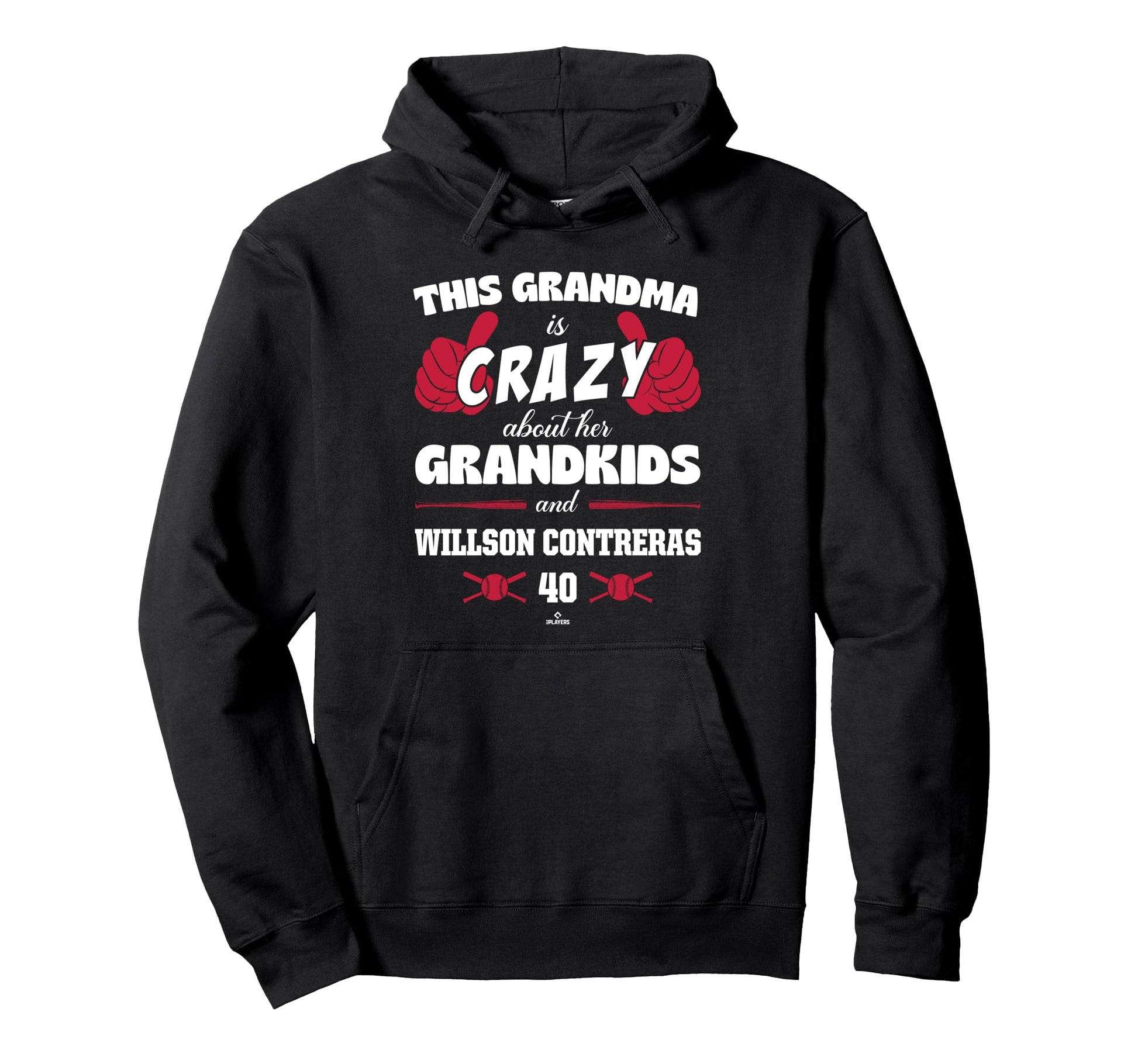 Grandma Crazy Willson Contreras St Hoodie - Streetwear Style for Adults - T-Shirt, Sweatshirt, Hoodie