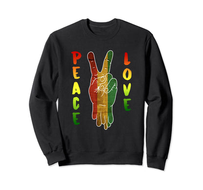 Jamaica Reggae Music Rasta Pride Sweatshirt - Casual Everyday Wear Unisex - T-Shirt, Sweatshirt, Hoodie